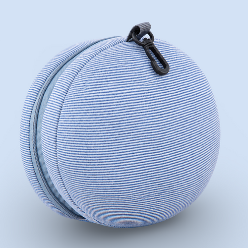 2-in-1 Neck Pillow Eye Mask With Storage Pouch